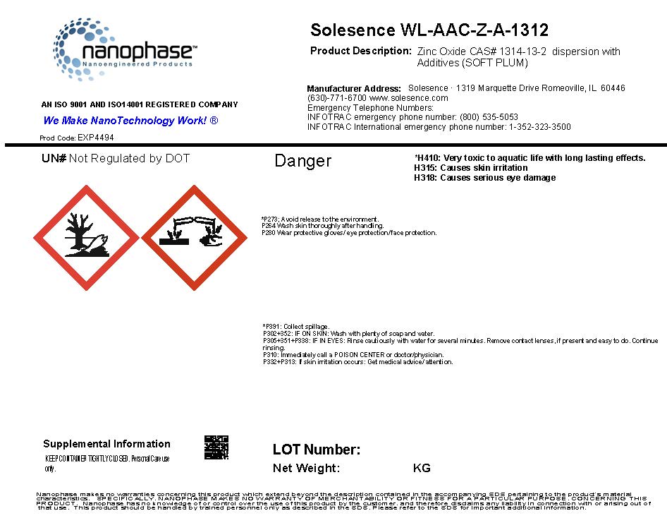 WLAACZA1312 zinc oxide stick