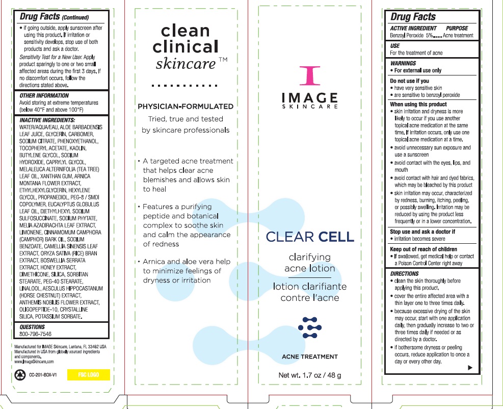 Clear cell clarifying acne lotion