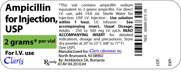 2 gram Vial Label