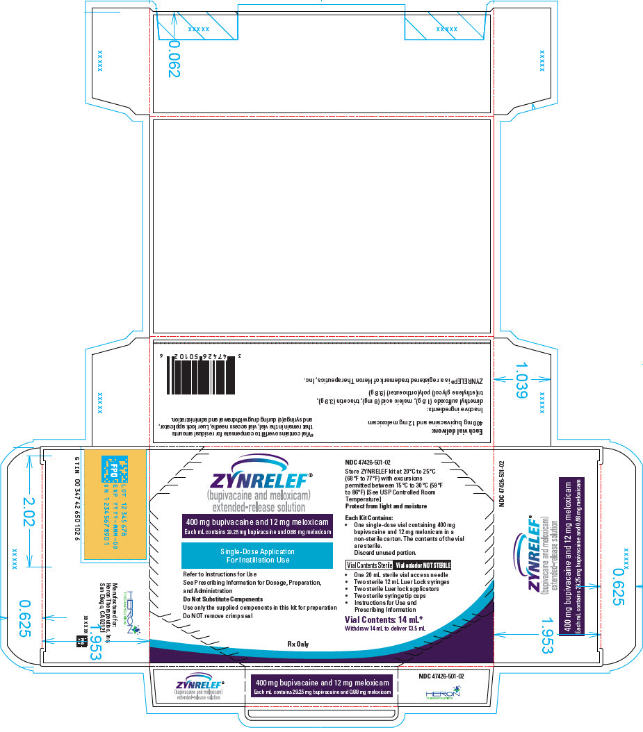 PRINCIPAL DISPLAY PANEL - Kit Carton - 14 mL - NDC: <a href=/NDC/47426-501>47426-501</a>