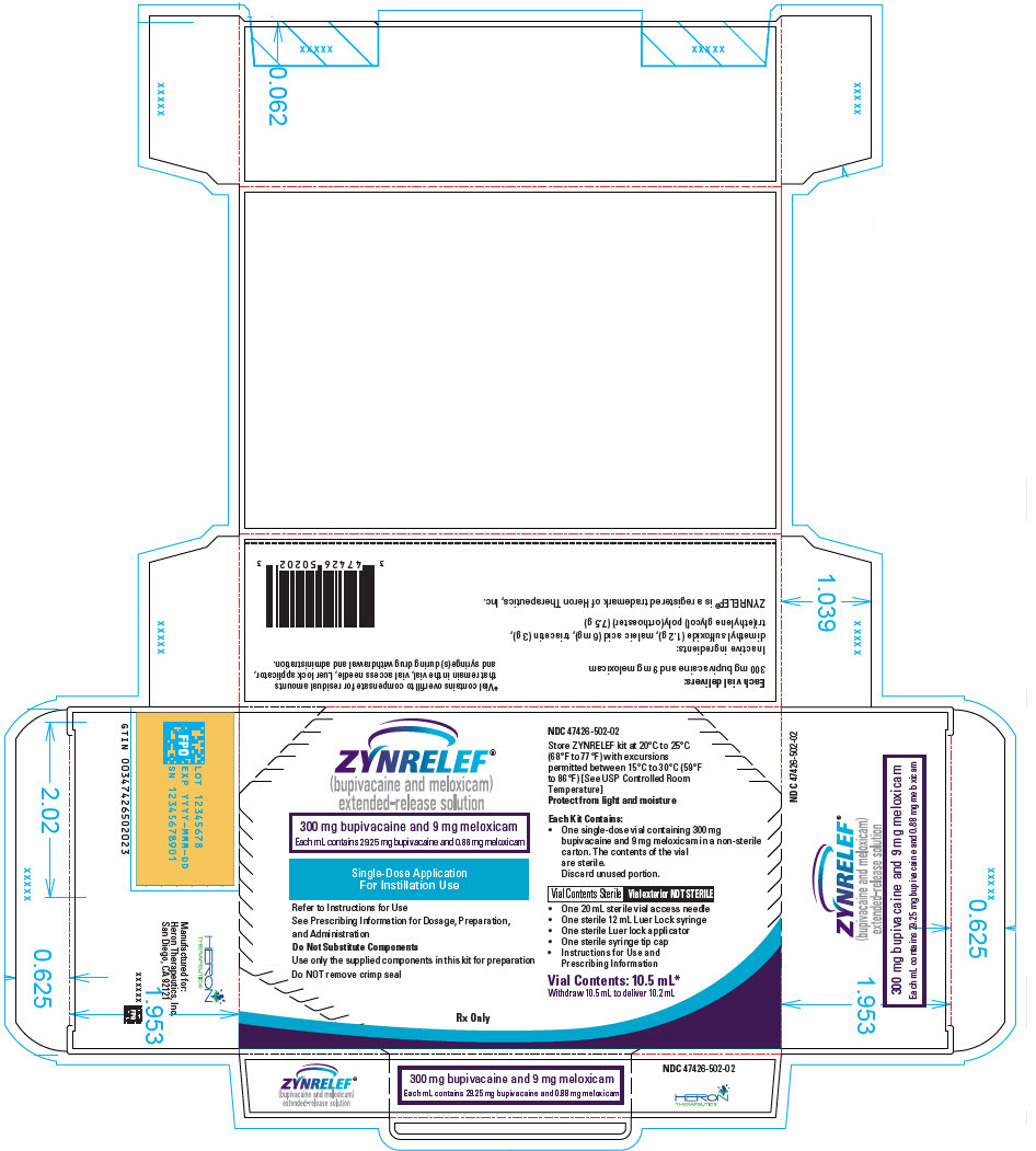 PRINCIPAL DISPLAY PANEL - Kit Carton - 10.5 mL - NDC: <a href=/NDC/47426-502>47426-502</a>