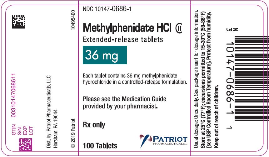PRINCIPAL DISPLAY PANEL - 36 mg Tablet Bottle Label