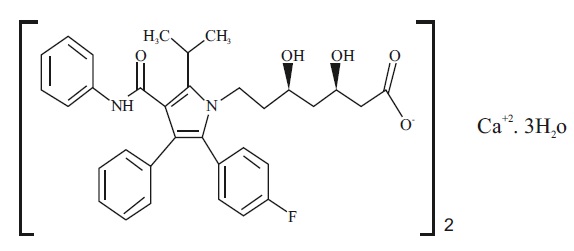 atorvachemicalstructure