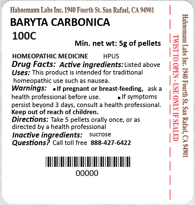 Baryta Carbonica 100C 5g