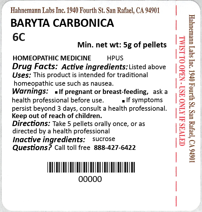 Baryta Carbonica 6C 5g