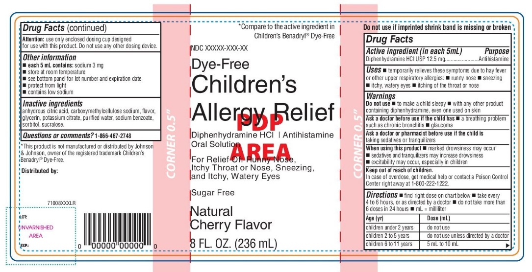 CVS dye-free childrens allergy 