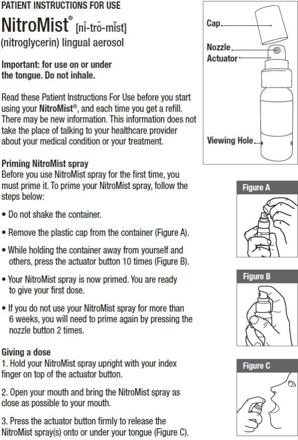 Patient Instructions For Use