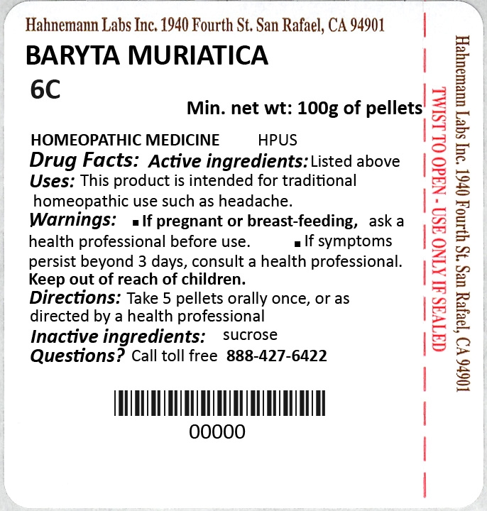 Baryta Muriatica 6C 100g