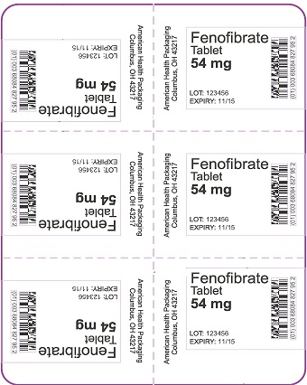 54 mg Fenofibrate Tablet Blister