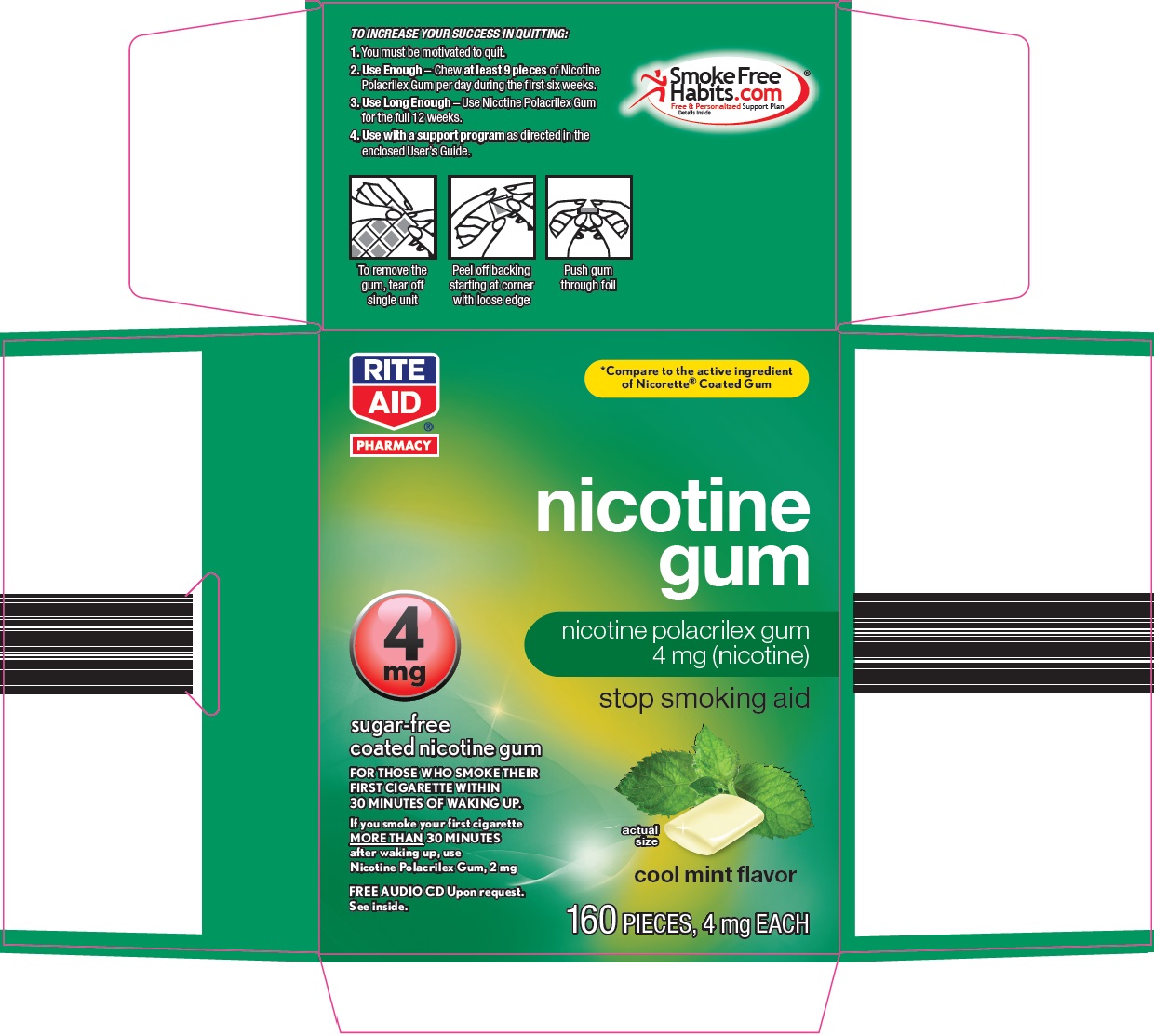 Rite Aid Nicotine Gum image 1