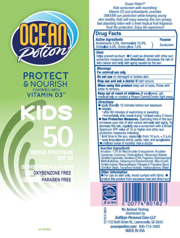PRINCIPAL DISPLAY PANEL
Ocean Potion
Protect
& Nourish
Kids 50
