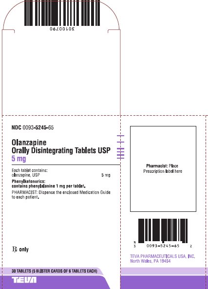 5 mg, 30 tablets carton image