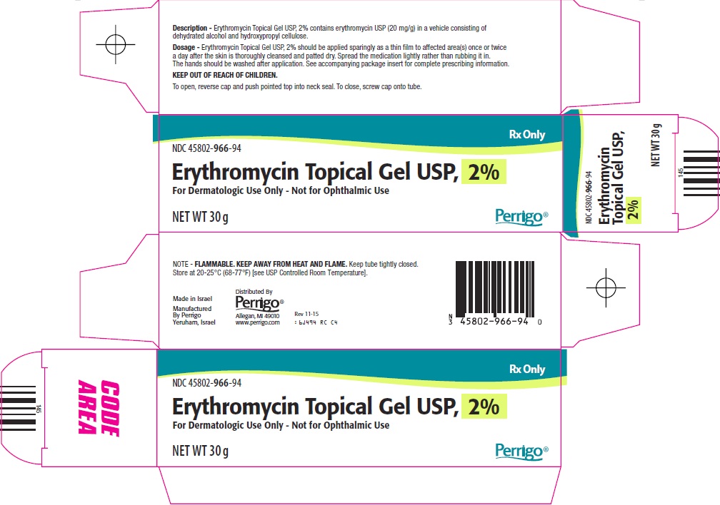 Erythromycin by Padagis Israel Pharmaceuticals Ltd ERYTHROMYCIN gel