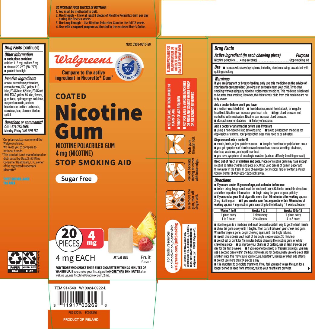 Nicotine polacrilex 4 mg (nicotine)