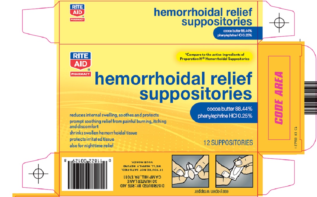 Hemorrhoidal Relief Suppositories Image 1