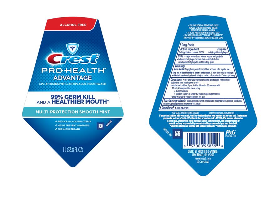 Crest Pro Health Advantage Rinse