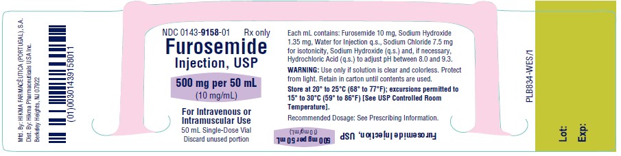 Furosemide 50 mL Vial