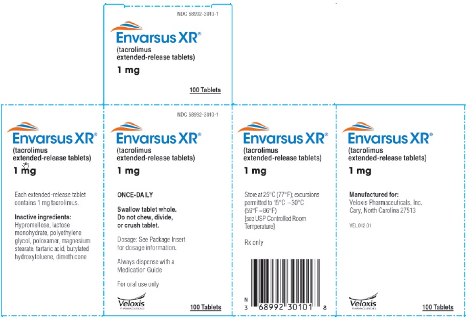 Envarsus 1mg 100 count carton label