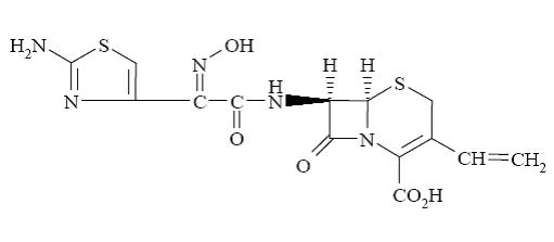 Chemical Structure for cefdinir
