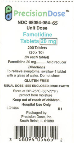 PRINCIPAL DISPLAY PANEL - 20 mg Tablet Blister Pack Carton Label