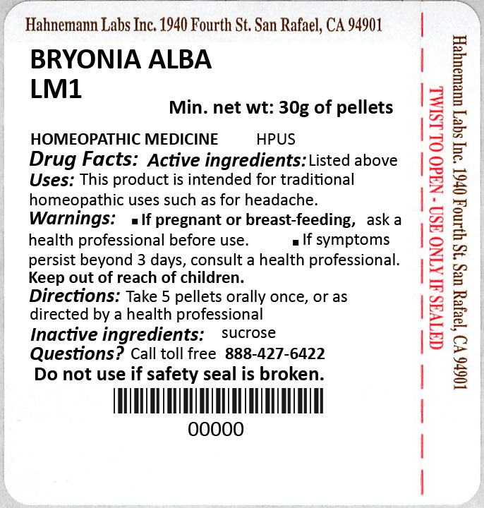 Bryonia Alba LM1 30g