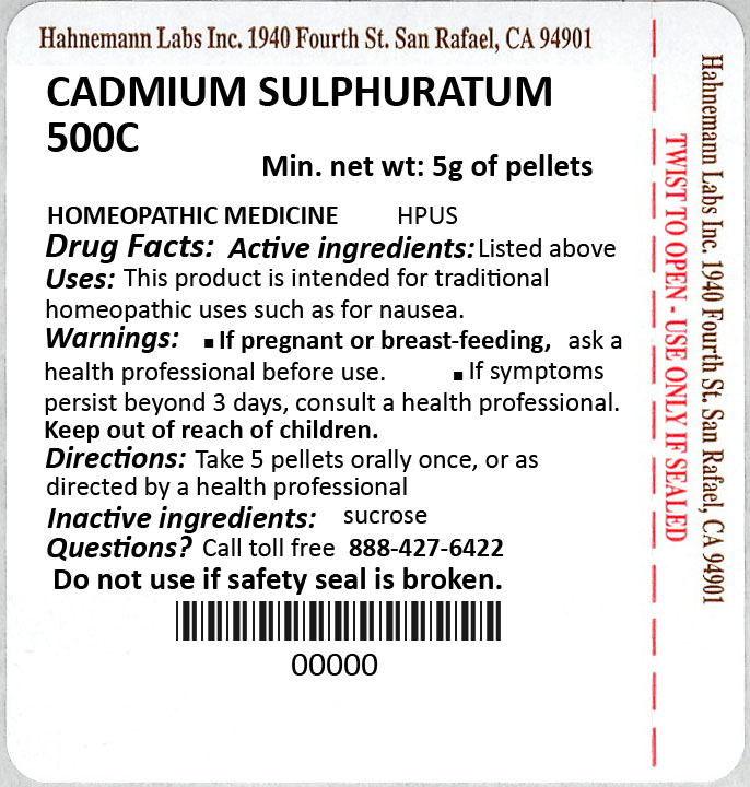 Cadmium Sulphuratum 500C 5g