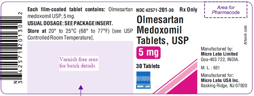 5 mg label