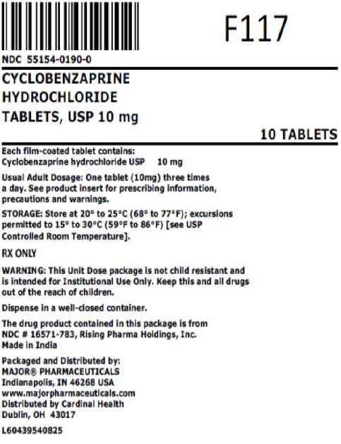 10mg bag label