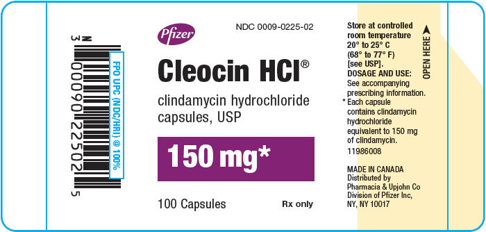 CLEOCIN HYDROCHLORIDE- clindamycin hydrochloride capsule