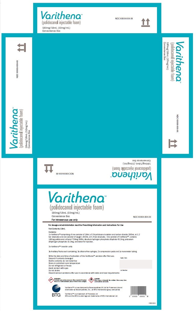 Principal Display Panel - Varithena Convenience Box Carton - NDC: <a href=/NDC/60635-111-01>60635-111-01</a>