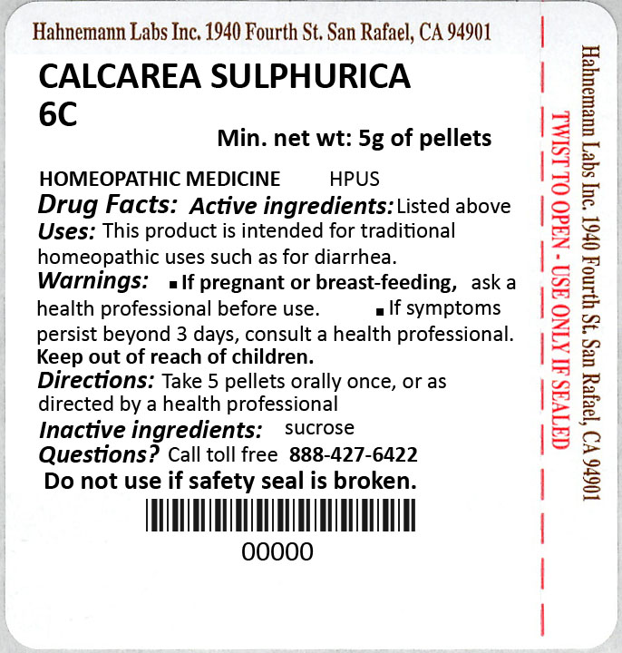 Calcarea Sulphurica 6C 5g