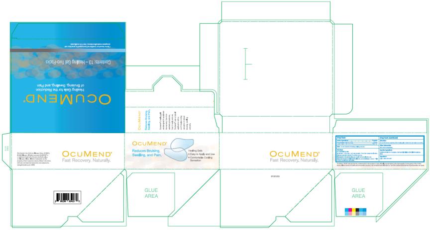 OCUMEND®
Healing Gels for the Reduction
of Bruising, Swelling, and Pain
Contents: 13 – Healing Gel Two-Packs
