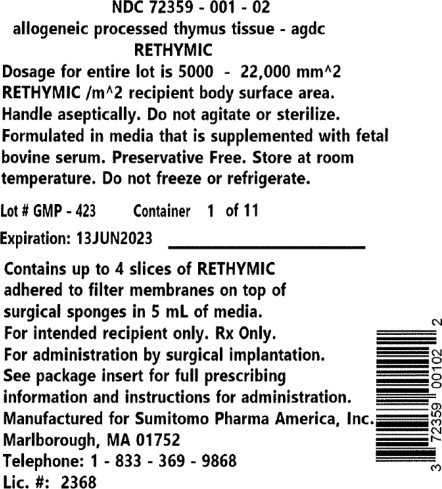 PRINCIPAL DISPLAY PANEL - 22,000 mm Container Label
