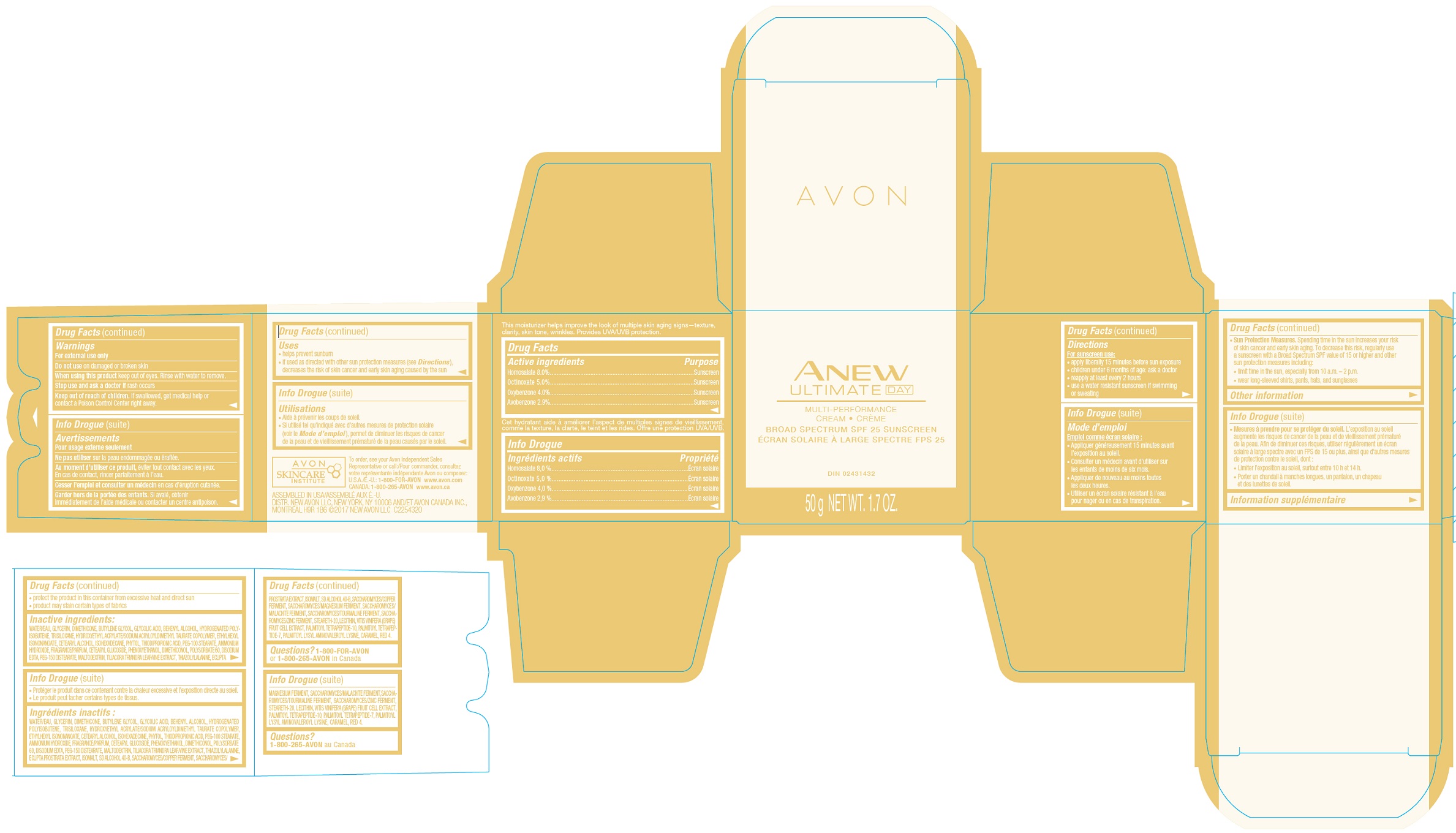 Avon Anew Ultimate Day Cream SPF25 50g PDP