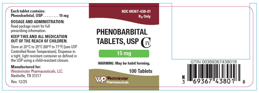 PRINCIPAL DISPLAY PANEL - 15 mg Tablet Bottle Label