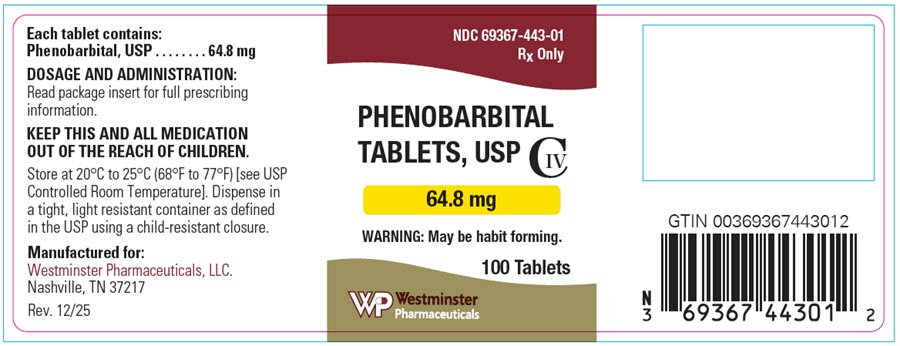 PRINCIPAL DISPLAY PANEL - 64.8 mg Tablet Bottle Label