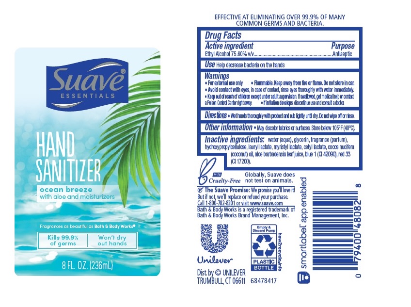 Suave Ocean Breeze Sanitizer