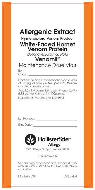 Honey Bee Venomil Maintenance Carton Label