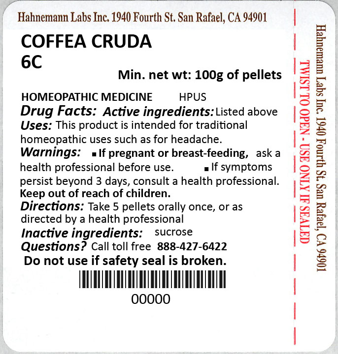 Coffea Cruda 6C 100g