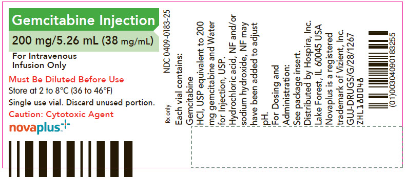 PRINCIPAL DISPLAY PANEL - 200 mg/5.26 mL Vial Label