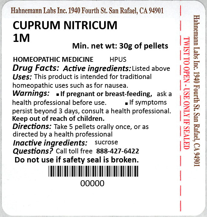 Cuprum Nitricum 1M 30g
