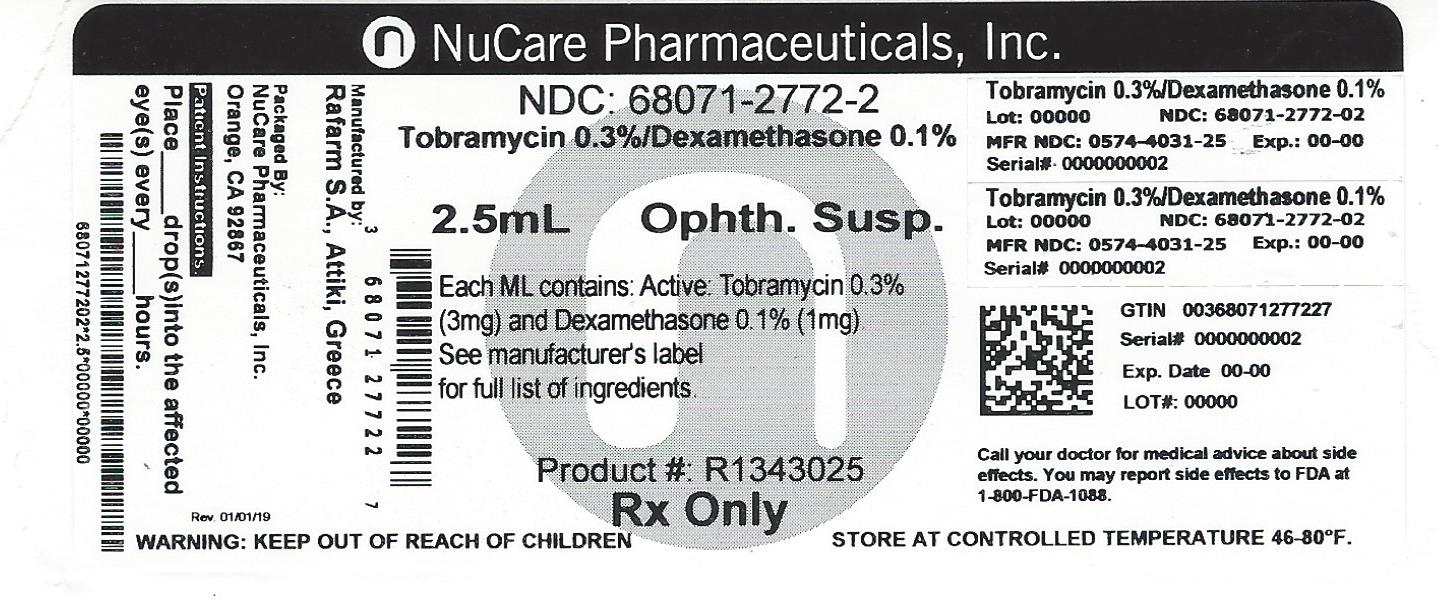 TOBRAMYCIN AND DEXAMETHASONE Suspension/ Drops