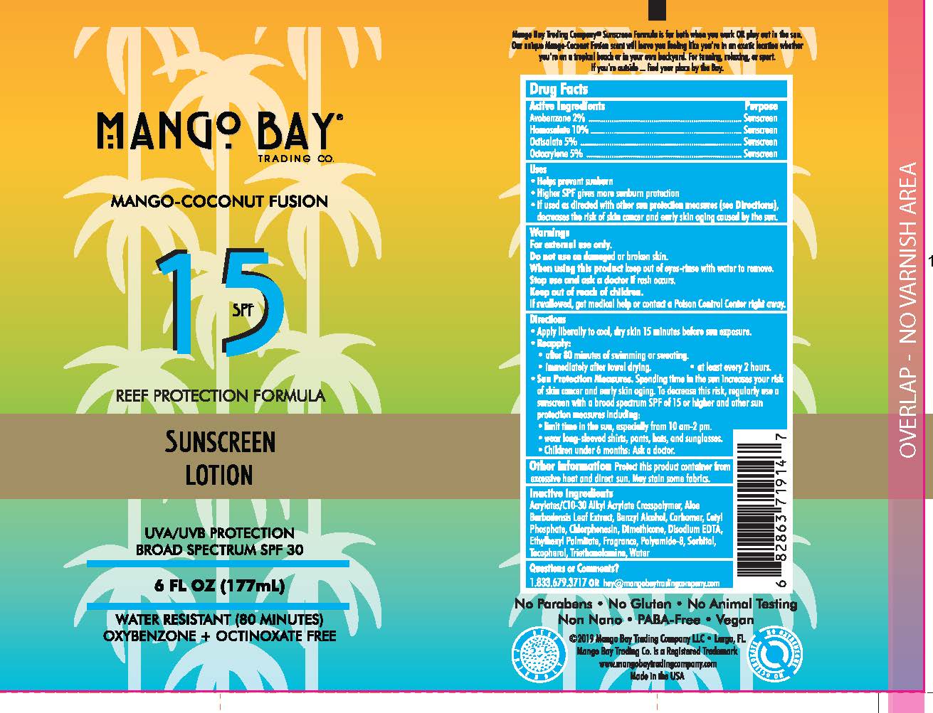 Mango Bay SPF 15 Lotion