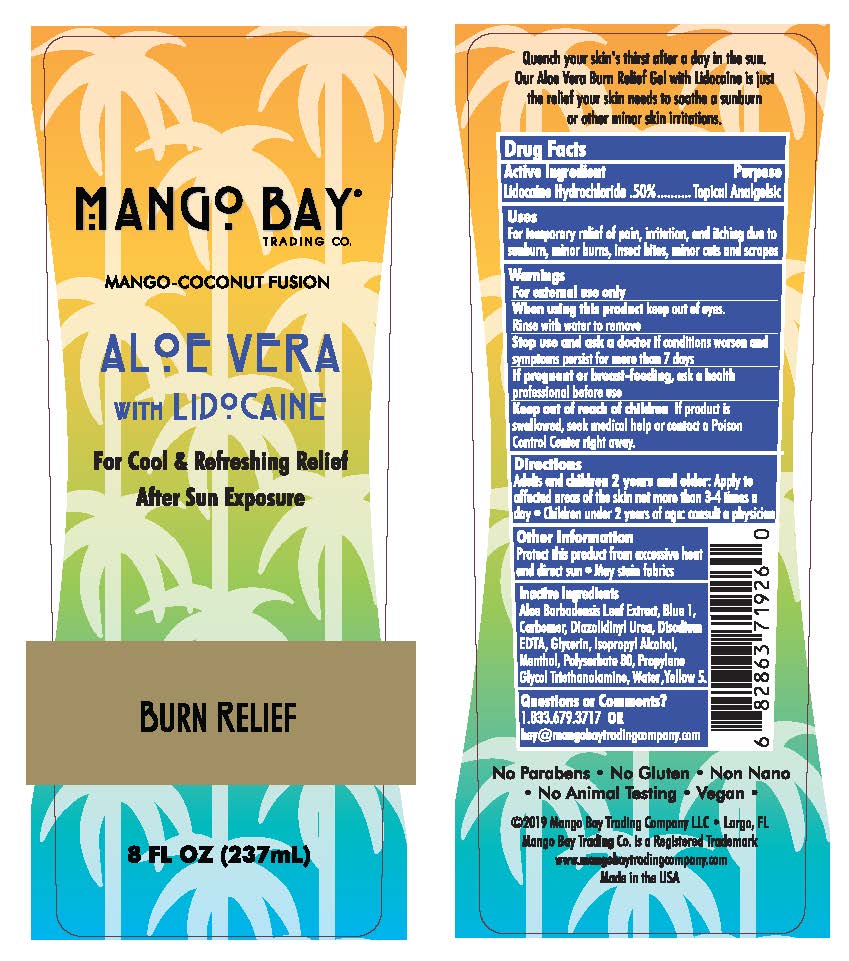 Mango Bay Lidocaine Gel