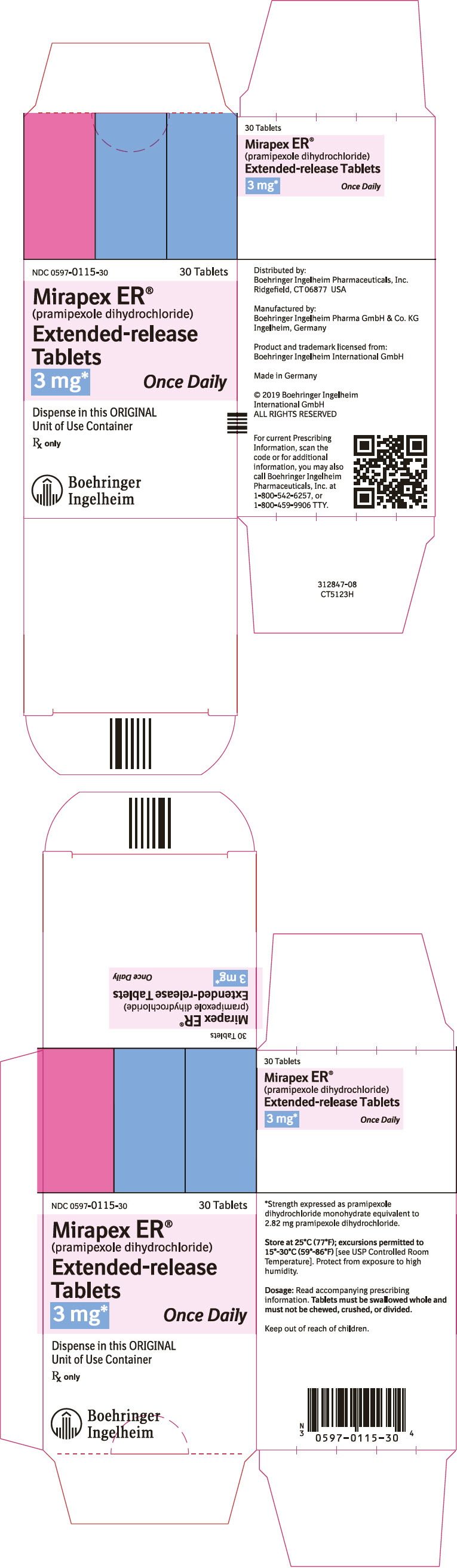 PRINCIPAL DISPLAY PANEL - 3 mg Tablet Bottle Carton
