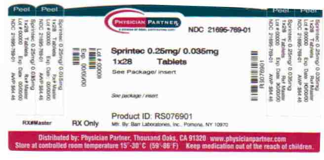 Sprintec 0.25mg/ 0.035mg