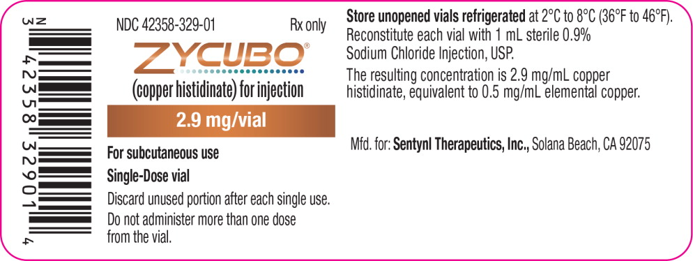 Principal Display Panel - 2.9 mg Vial Label
