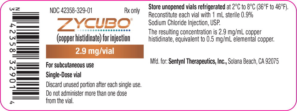 Principal Display Panel - 2.9 mg Vial Label
