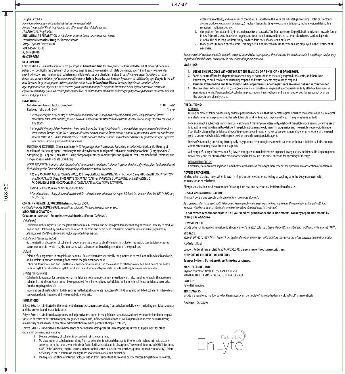 ENLYTE EXTRA LN Cobalamin intrinsic Factor Complex Folic Acid Rx 