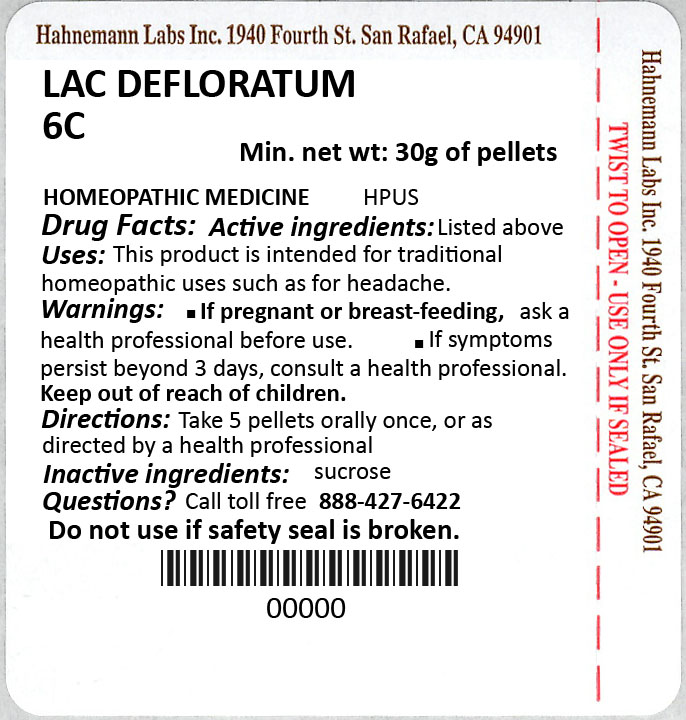 Lac Defloratum 6C 30g